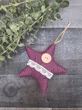 Load image into Gallery viewer, Yarn Wrapped Star Ornament
