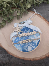 Load image into Gallery viewer, Fabric hoop ornaments
