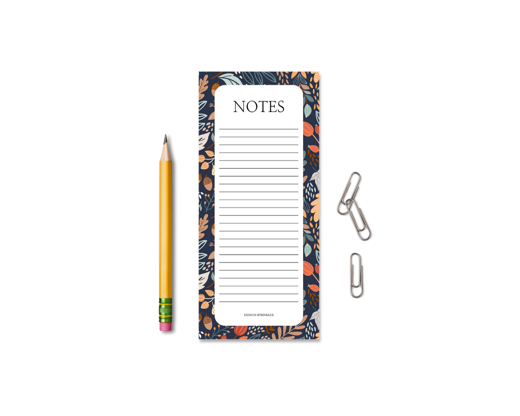 Design Sprinkles - Fall Leaves Notepad
