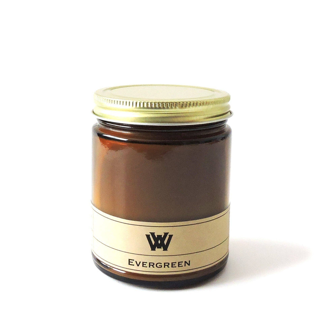 W.V. Candle Co. - 7.2 oz Evergreen Soy Candle