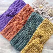 Load image into Gallery viewer, Crochet Earwarmer Headbands
