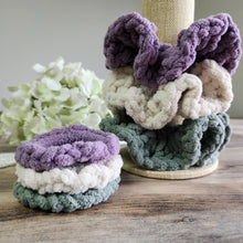Load image into Gallery viewer, Blanket yarn ponytail holders
