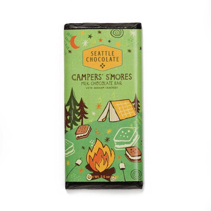 Seattle Chocolate - Campers' S'mores Truffle Bar