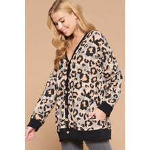 Load image into Gallery viewer, Emerald Collection - Animal Mir Brush Button Cardigan
