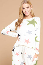 Load image into Gallery viewer, Emerald Collection - Star Jersey Printed Loungewear Set
