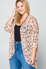 Load image into Gallery viewer, Emerald Collection -  Cheetah Animal Print Cardigan
