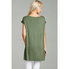 Load image into Gallery viewer, Emerald Collection - Solid Jersey Tunic Top
