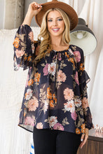 Load image into Gallery viewer, Lovely J -Floral Print Top
