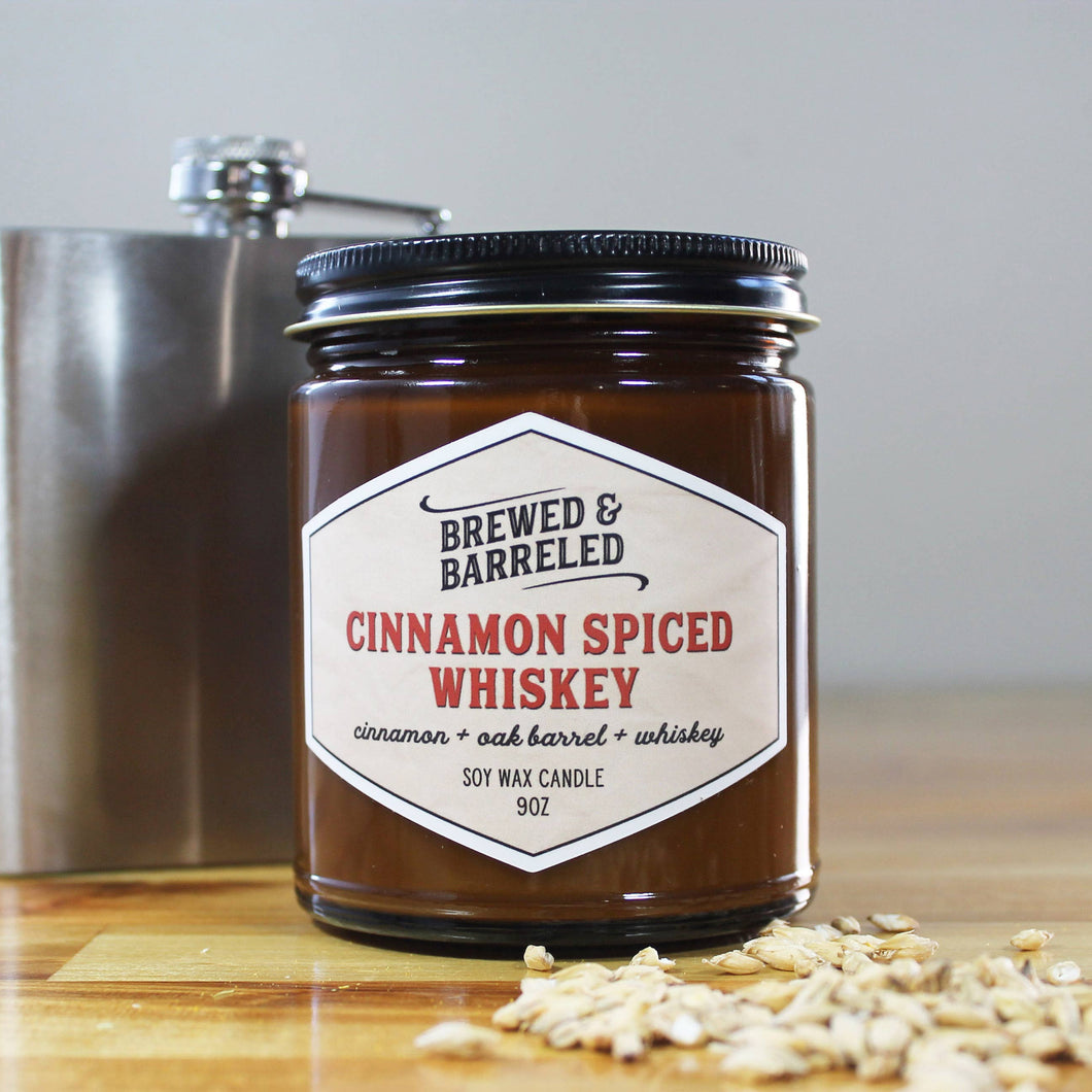 Brewed & Barreled - Cinnamon Spiced Whiskey candle