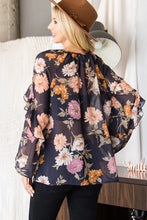 Load image into Gallery viewer, Lovely J -Floral Print Top
