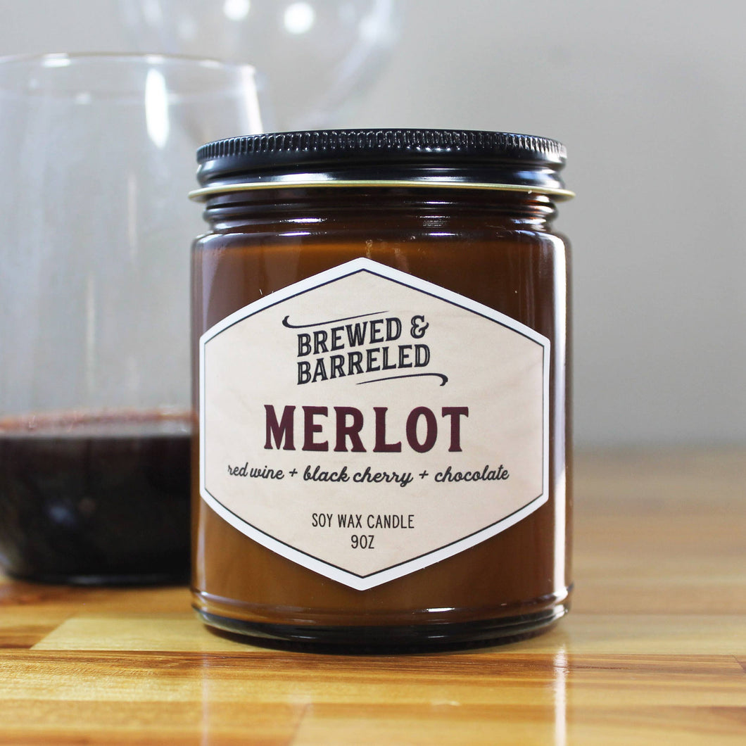 Brewed & Barreled - Merlot candle