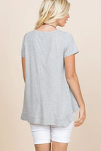 Load image into Gallery viewer, Emerald Collection - Cotton Casual Short Top
