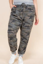 Load image into Gallery viewer, Emerald Collection - Army Camo French Terry Joggers
