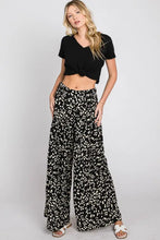 Load image into Gallery viewer, JADE BY JANE - DALMATION PRINT WIDE LEG PANTS
