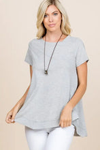 Load image into Gallery viewer, Emerald Collection - Cotton Casual Short Top
