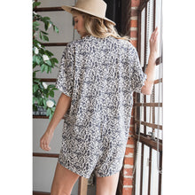 Load image into Gallery viewer, Lovely J - V-neck Printed Romper
