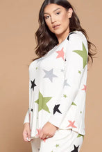 Load image into Gallery viewer, Emerald Collection - Star Jersey Printed Loungewear Set
