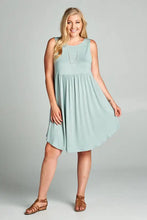 Load image into Gallery viewer, Emerald Collection -Jersey Short Swing Dress
