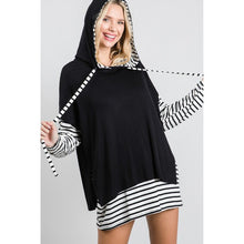 Load image into Gallery viewer, Jade by Jane- Double Layer Hoodie Top
